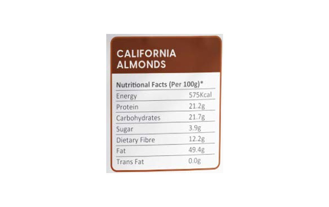 UpCrop Premium California Almonds    Pack  1 kilogram